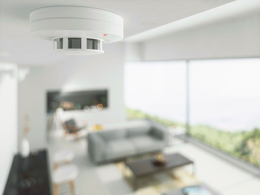 smoke co2 detector installation
